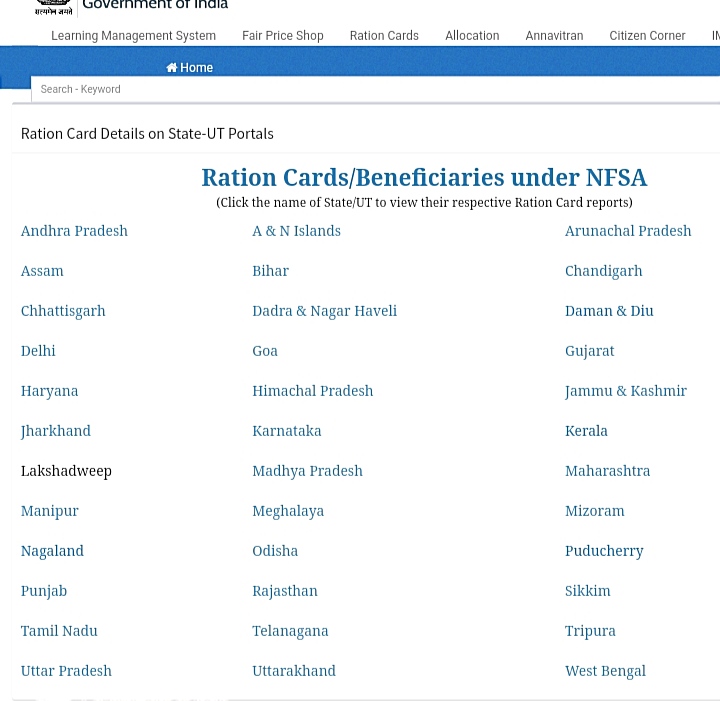 e-Ration Card Download